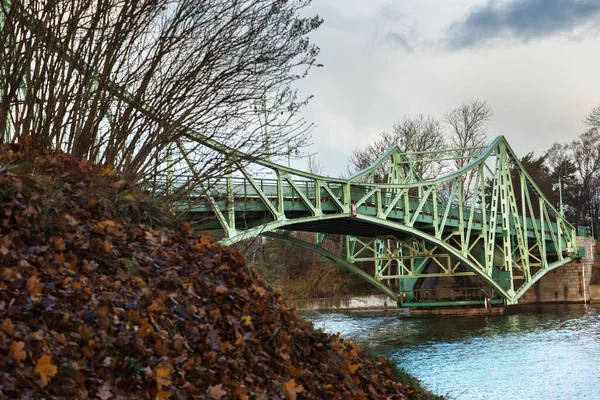 Vue Sur Vieux Pont Liepaja — Photo