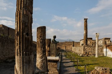 Pompeii harabelerine bakın.