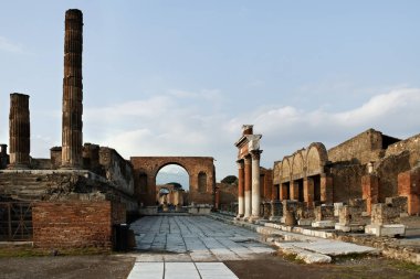 Pompeii harabelerine bakın.