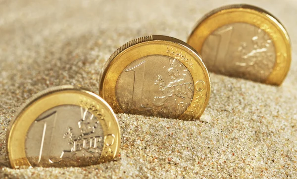 Euro coins. — Stock Photo, Image