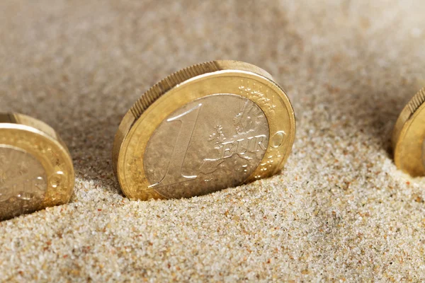 Euro coins. — Stock Photo, Image