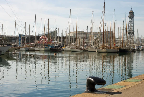 Blick auf den Hafen. — Stockfoto