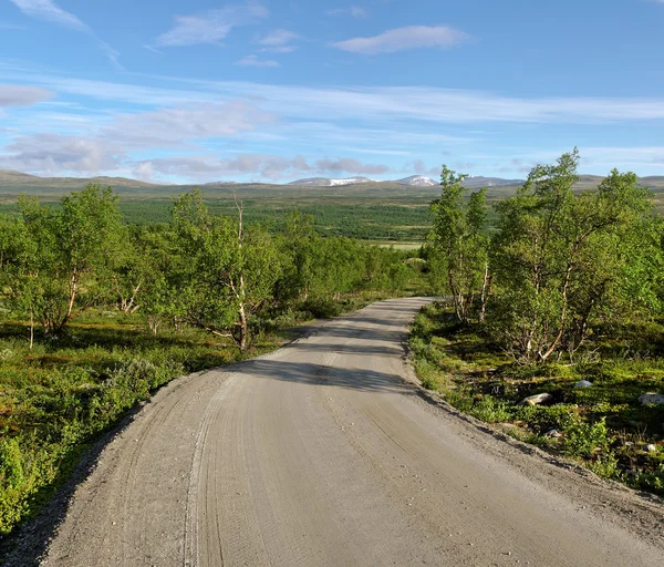 Gravel road. — Stock Photo, Image