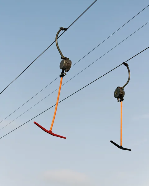 Lift voor skiën. — Stockfoto