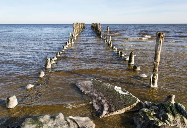 Brücke beschädigt. — Stockfoto