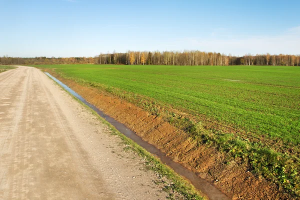 Landweg. — Stockfoto