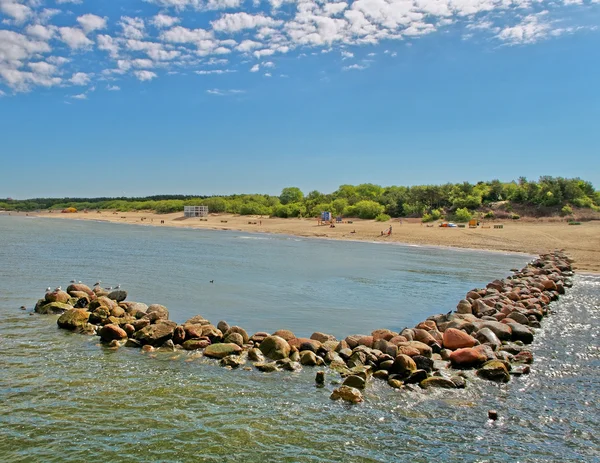 Muelle marino en Palanga . — Foto de Stock