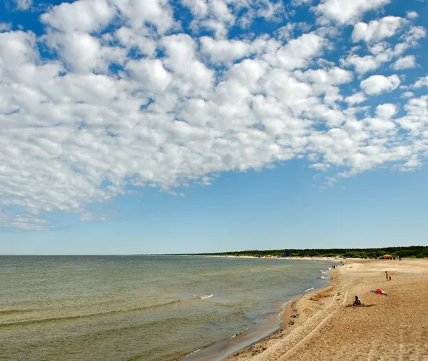 İn Palanga deniz İskelesi. — Stok fotoğraf