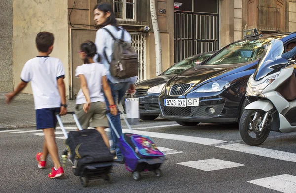 Vida na cidade. — Fotografia de Stock