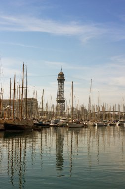 View to the port.
