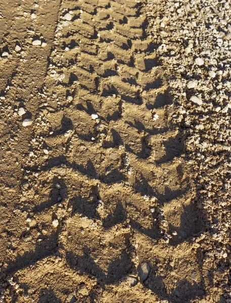 Strada di ghiaia. — Foto Stock