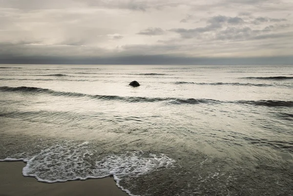 Graue Ostsee. — Stockfoto