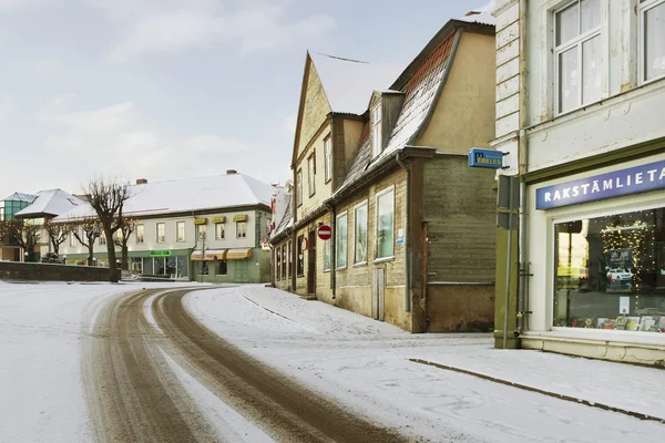 Historiska centrum av Tukums. — Stockfoto