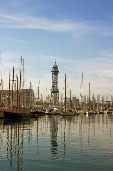 Blick auf den Hafen. — Stockfoto