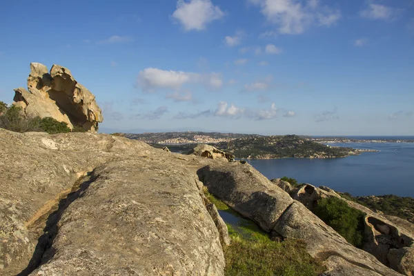 Vista para o mar Mediterrâneo. — Fotografia de Stock