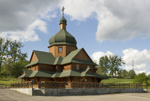 Small church in Ukrain.