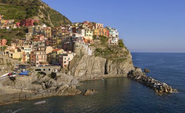 Manarola görünümüne.