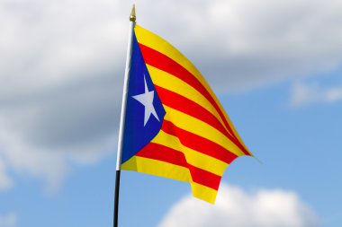 Catalonia bayrağı.