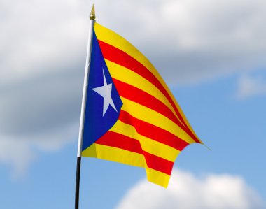 Catalonia bayrağı.