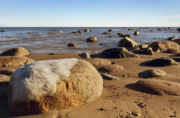 Ostsee an einem bewölkten Tag. — Stockfoto