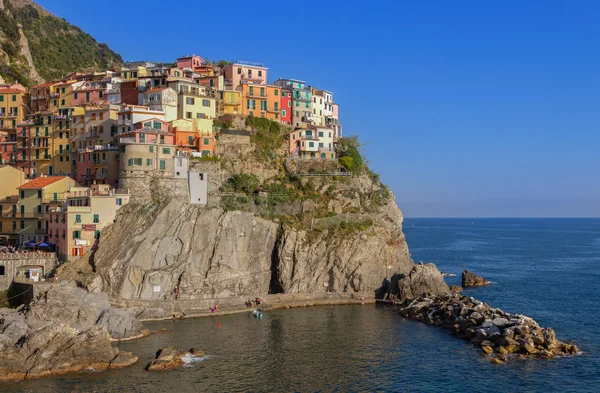 Manarola görünümüne. — Stok fotoğraf