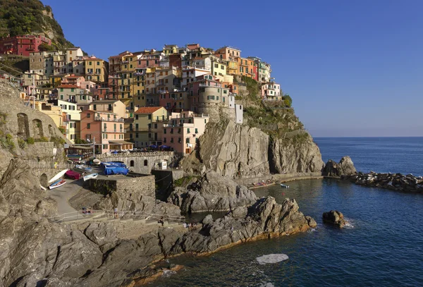 Manarola görünümüne.