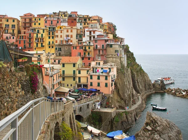 Manarola, Cinque Terre, İtalya. — Stok fotoğraf