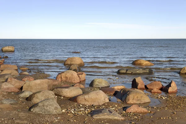 Ostsee an einem bewölkten Tag. — Stockfoto