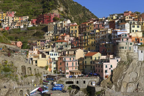 View to the Manarola. — Stock Photo, Image