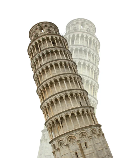 Наклонная башня . — стоковое фото