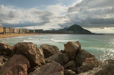 Kıyıya görüntülemek.