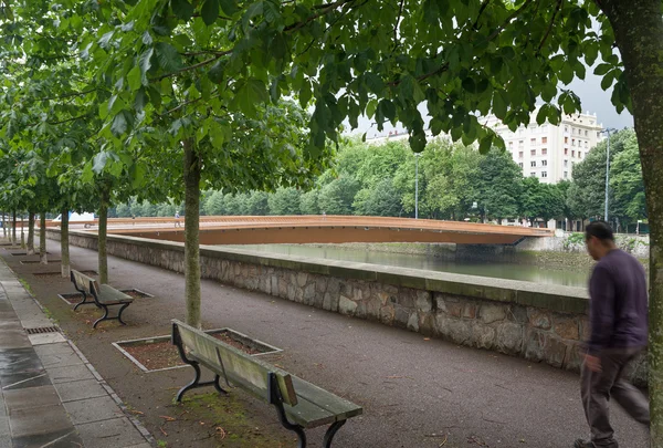 Uitzicht op de stad San Sebastian of Donostia. — Stockfoto