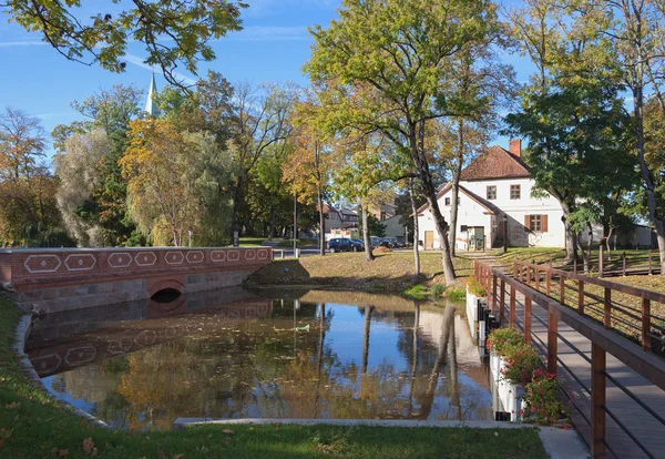 River in an autumn. — Stock Photo, Image