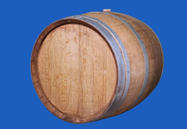 Wooden wine barrel. — Stock Photo, Image