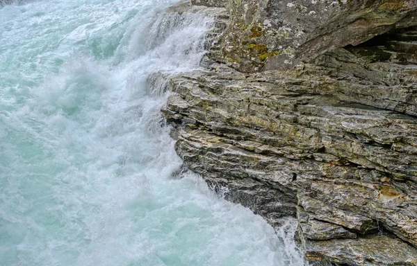 Vattenfall i Norge. — Stockfoto