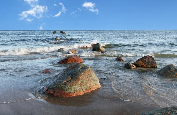 Stürmische Ostsee. — Stockfoto