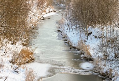 küçük Nehri'nin ağzında.