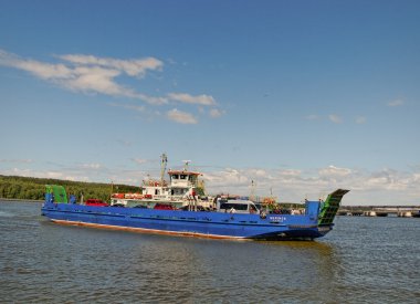 Geçiş curonian lagoon.