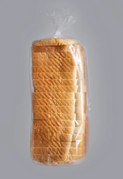 plastik torba içinde ekmek.