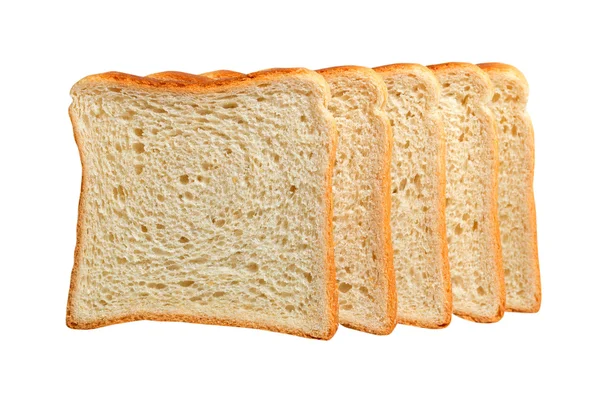 Pšenice, plátky chleba. — Stock fotografie