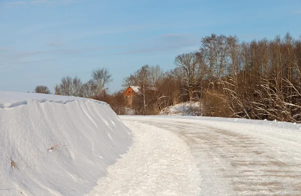 Route de campagne naturelle . — Photo