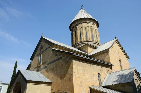 Catedral de Tiflis Sioni, Iglesia ortodoxa georgiana, hito famoso, Georgia —  Fotos de Stock