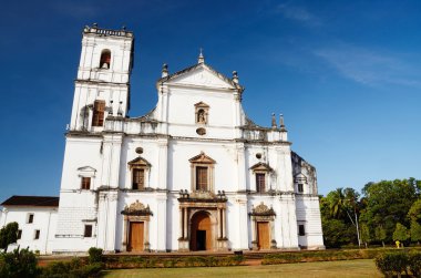 Kilise St. Francis Assisi eski Goa, India.Velha Goa, Goa, unesco miras Hindistan devlet Kuzey Goa bölgesinde tarihi bir şehirdir