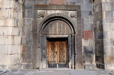 Antik Geghard Manastırı, Ermenistan, unesco dünya mirası alanı süs kapısı