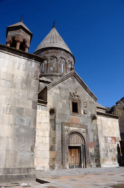 Geghard or Ayrivank medieval rock monastery,Kotayk province,Armenia, unesco world heritage site — Stock Photo, Image