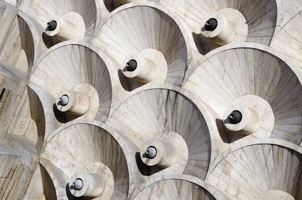 Abstract marble fountain Cascade architecture in Yerevan, Armenia — Stock Photo, Image