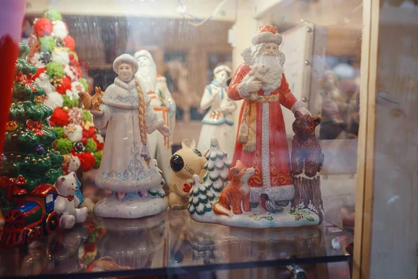 Mosca Russia Gennaio 2020 Celebrazione Del Nuovo Anno Natale Sulla — Foto Stock