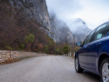 Güzel bir manzara, gün ışığında denizin kıyısında bir dalga akıyor, yakın plan..