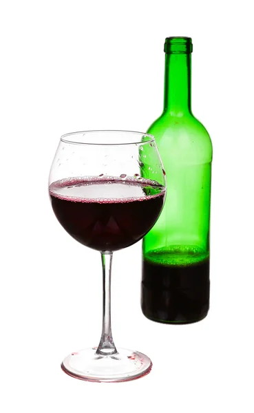 Set of glasses with red wine — Stock Photo, Image