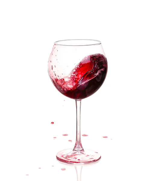 赤ワインとグラスのセット — ストック写真
